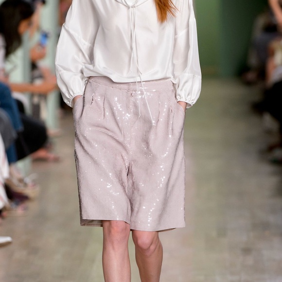 Sequin bermuda shorts Clearance